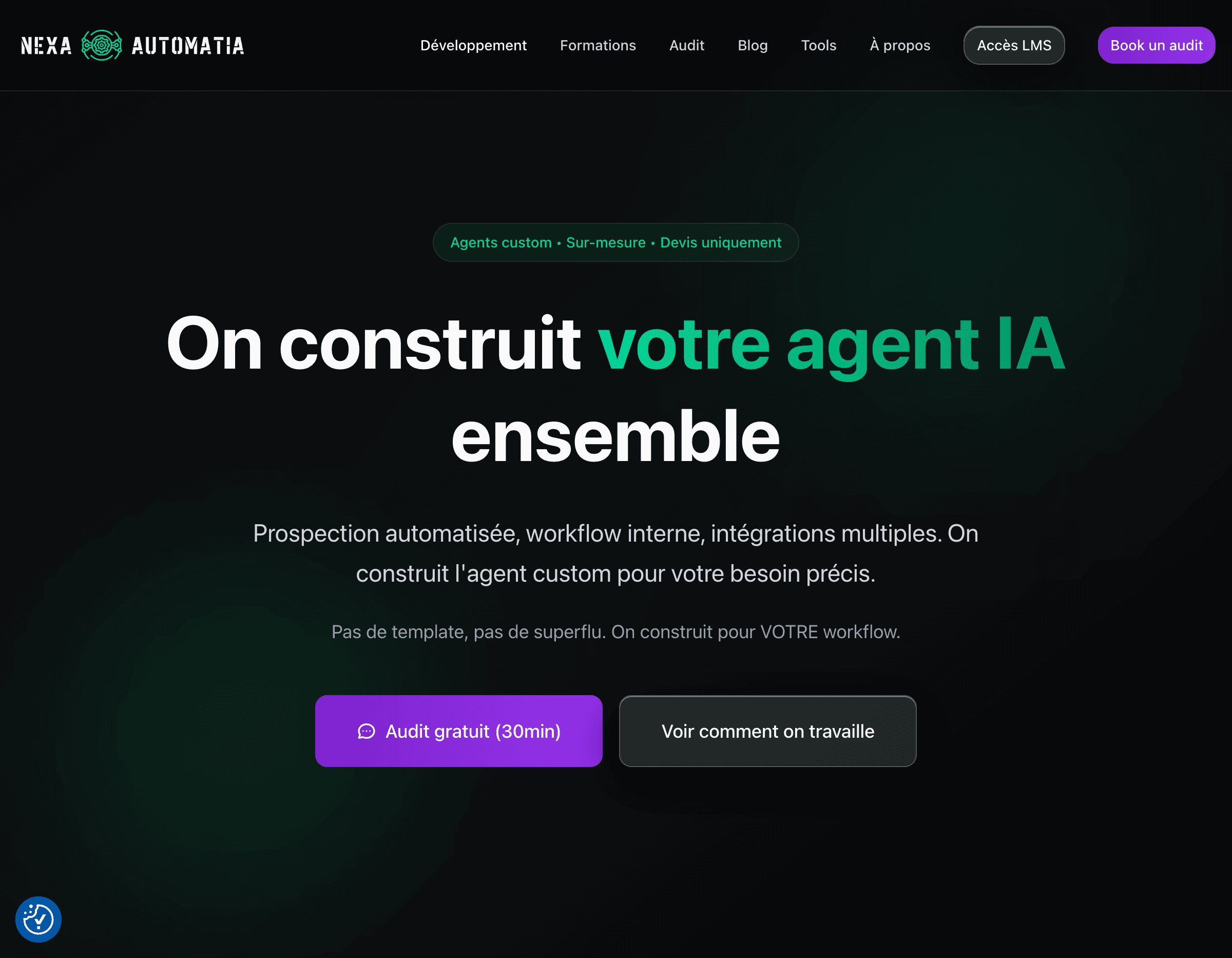 Page Implémentation